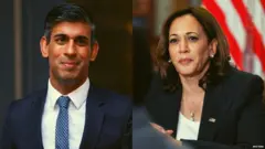 ਰਿਸ਼ੀ ਸੁਨਕ ਅਤੇ ਕਮਲਾ ਹੈਰਿਸ