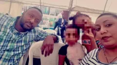 Ajajaa dhibbaa Kaasaahun Abarraa haadha warraa isaa fi ijoollee isaa waliin