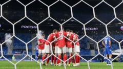 የሩሲያ እግር ኳስ ቡድን ከ2022 የዓለም ዋንጫ ውድድር ታግዷል