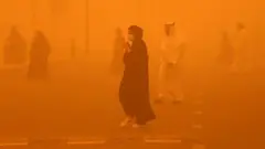 عاصفة في الكويت