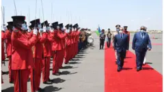 Madaxweynaha Masar iyo Madaxweynaha Jabuuti