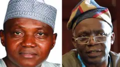 Garba Shehu ati Femi Falana