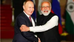 narendra modi, vladimir putin