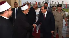 السيس والطيب في عبد الأضحى عام 2016