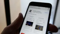 የኒውዮርክ ታይምስ መተግበሪያ