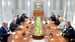 Президент Мирзиёев ва Майк Помпео учрашуви