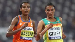 ኣትሌት ሲፈንን ለተሰንበትን