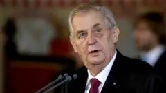 President Milos Zeman