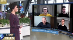 Lee Barrett, Oli Barrett and Jason Lightfoot speak to CGTN