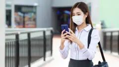 Trabajadora en China