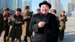 KJU smoking in 2017