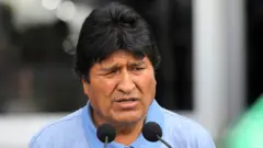 Evo Morales en Mçexico