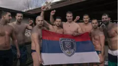 Proslava pobede po završetku takmičenja