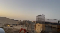 Қўштепа канали устида қурилаётган кўприк