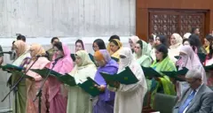নারী সংসদ সদস্যদের শপথ