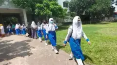 ঢাকার মহাখালীর টিএন্ডটি আদর্শ উচ্চ বালিকা বিদ্যালয়