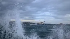 İstanbul'da fırtına