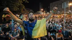 Болельщики сборной Украины