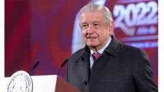 El Presidente de México Andrés Manuel López Obrador