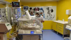 l'un des neuf bébés de la Malienne Halima Cisse