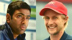 जो रूट और आर अश्विन