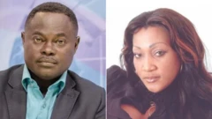 Odartey Lamptey Divorce: Gloria Appiah and Ghana footballer who DNA show all en children no be en own