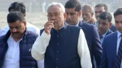 बिहार के मुख्यमंत्री नीतीश कुमार