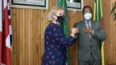 የዩናይትድ ኪንግደም የአፍሪካ ሚኒስትር ቪኪ ፎርድ እና ምክትል የውጭ ጉዳይ ሚኒስትር አምባሳደር ሬድዋን ሁሴን