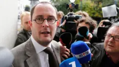 Belgian Justice Minister Vincent Van Quickenborne