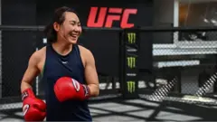 中國格斗女選手閆曉楠