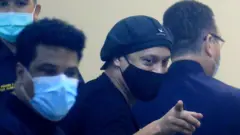 Ronaldinho n'umuvandimwe we mu rukiko