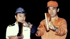 ਕੋਰੀਅਨ ਏਅਰਲਾਈਨਜ਼ ਦੇ ਜਹਾਜ਼ ਦਾ ਮਲਬਾ