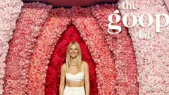 Gwyneth Paltrow durante la presentación de The Goop Lab