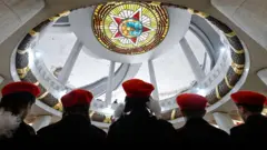 Дети в музее Сталинградской битвы