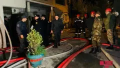 Bakıda 18 mərtəbəli binada yanğın olub