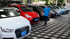 இலங்கைப் பொருளாதாரம் - கார்கள். வாகன இறக்குமதிக்குத் தடை.