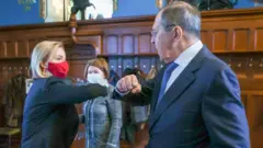 Ліз Трасс та Лавров
