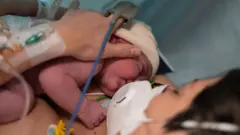 Bebé recién nacido.