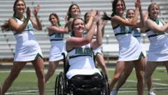 Cheerleader Sarah Frei's