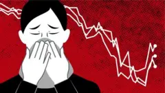 رسم يصور أثر فيروس كورونا على مؤشرات الاقتصاد