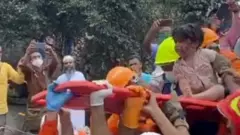 ਪੰਜ-ਮੰਜ਼ਿਲਾ ਇਮਾਰਤ ਦੇ ਮਲਬੇ ਵਿੱਚੋਂ ਬੱਚਾ ਜ਼ਿੰਦਾ ਨਿਕਲਿਆ