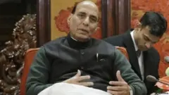 ਭਾਰਤ ਦੇ ਗ੍ਰਹਿ ਮੰਤਰੀ ਰਾਜ ਨਾਥ ਸਿੰਘ