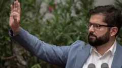 El presidente de Chile, Gabriel Boric.