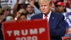 Los asesores de Trump consideran que la investigación de los demócratas puede favorecer su reelección.