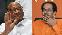 શરદ પવાર અને ઉદ્ધવ ઠાકરે