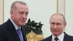 BBC'nin Cumhurbaşkanı Erdoğan ve Rusya lideri Vladimir Putin arasında yapılan görüşme hakkında edindiği bilgilere göre, Putin, Ukrayna'nın doğusundaki ayrılıkçı bölgelerin de Kırım gibi Rusya'ya katılmasını istiyor. Putin, bu görüşmede, Zelenskiy ile yüz yüze görüşebileceğini de ifade etti.