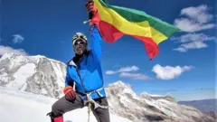 ሲራክ ስዩም በተራራ ላይ