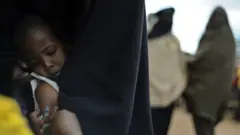 ክትባት የሚከተብ ኢትዮጵያዊ ልጅ