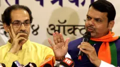 उद्धव ठाकरे, देवेंद्र फडणवीस