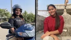 સિમી મિલિંદ જાધવ (ડાબે), શિવિ દીક્ષિત (જમણે)